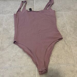 Forever 21 Dusty Pink Bodysuit